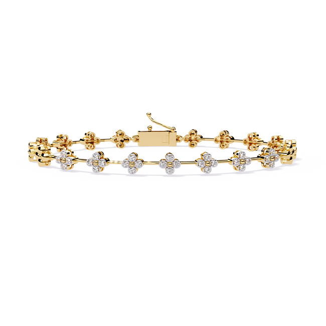 Golden Cloverlight Bracelet