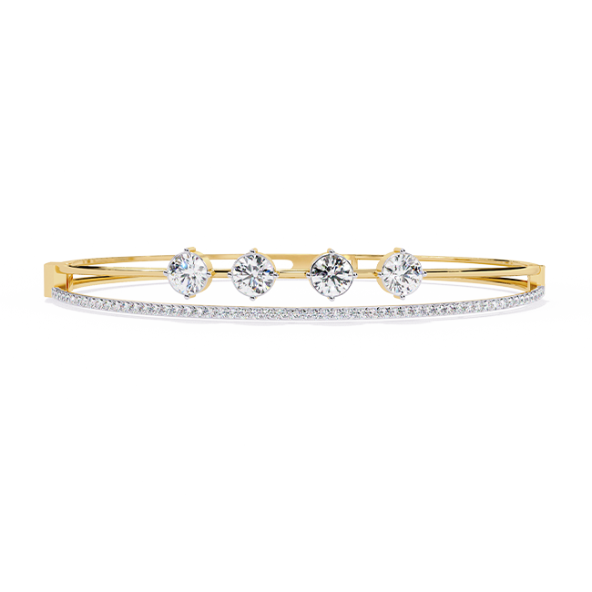 Diamond Quartet Diamond Bracelet