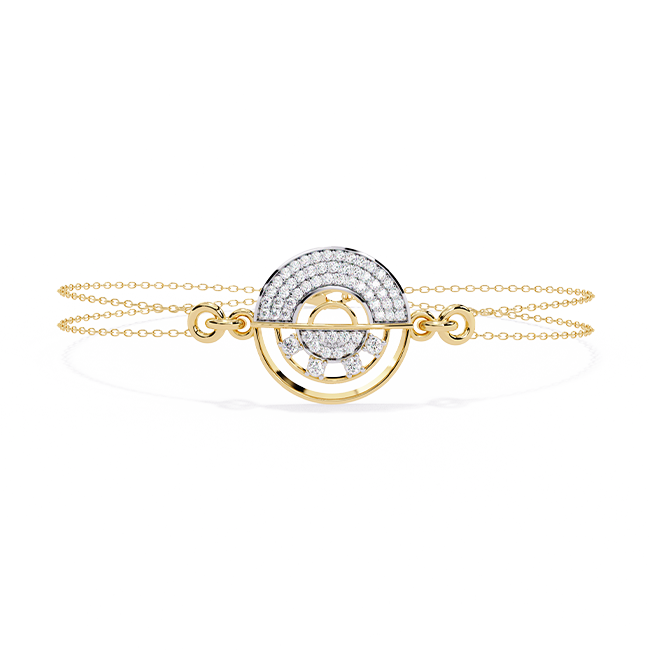 Twilight fire Diamond Bracelet