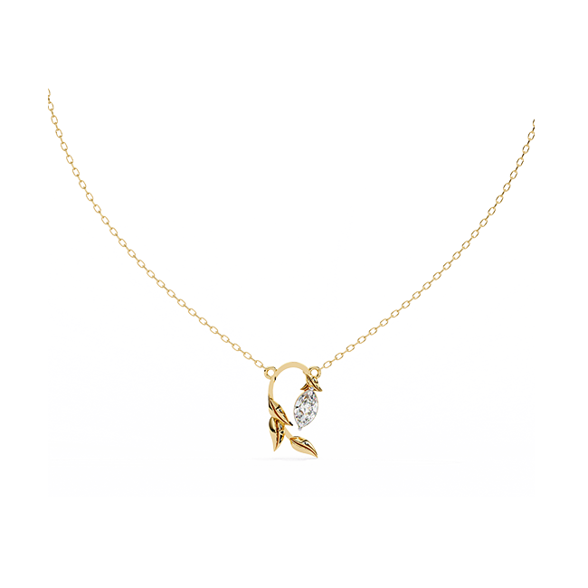Leaf Accent Pendant