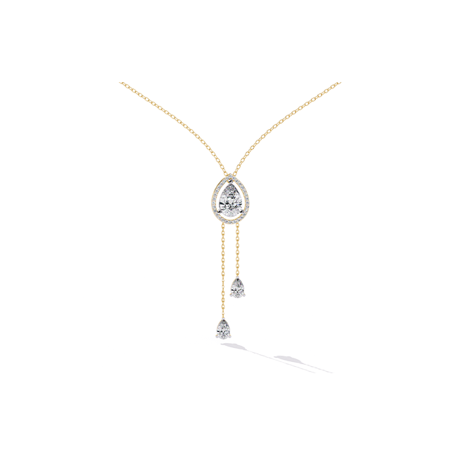 Double Drop Medallion Pendant
