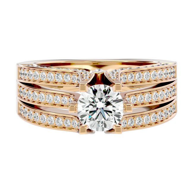 Multi-Row Pave Diamond