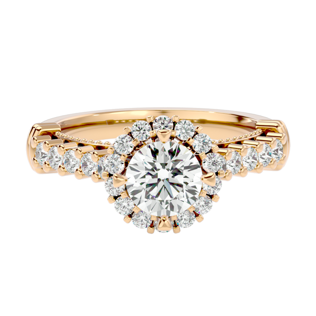 Brilliant Diamond Cluster Ring