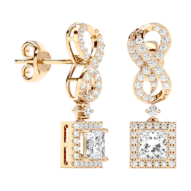 Infinity Square Drops