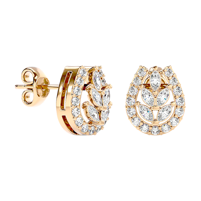 Teardrop Elegance Studs