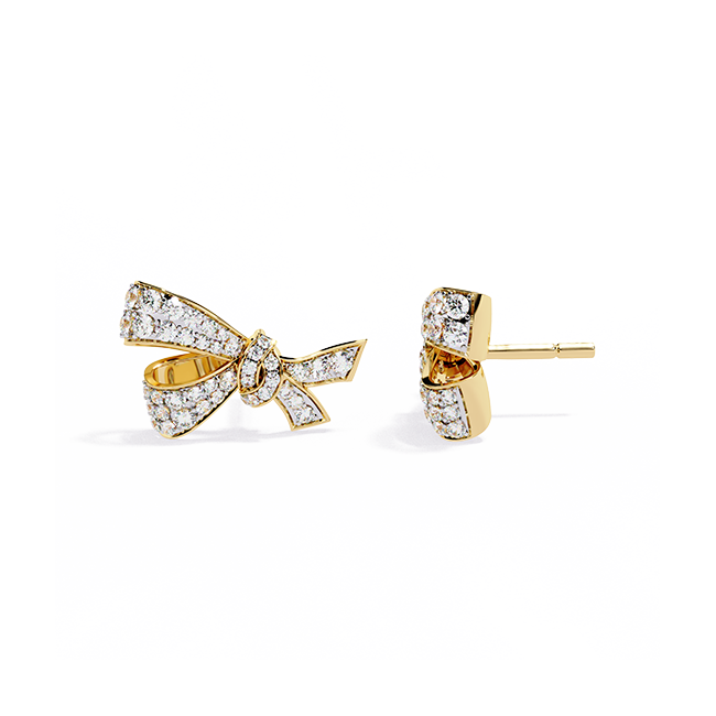 Petite Bow Studs