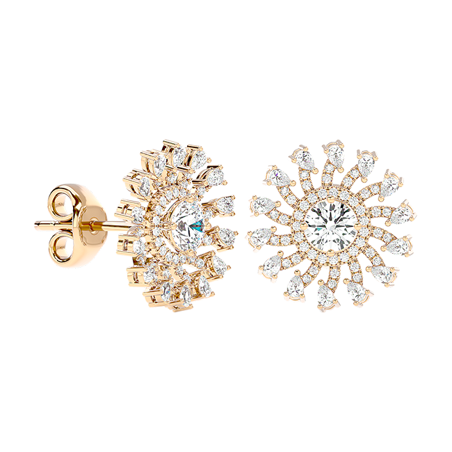 Radiant Sunburst Studs