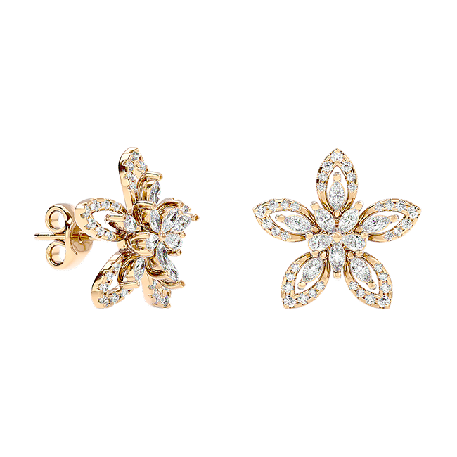 Blooming Petal Studs