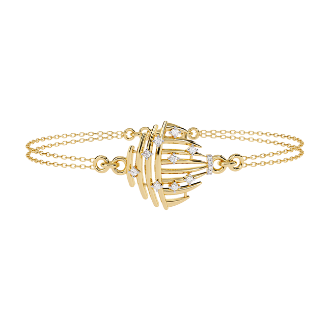  Golden Orbit Bracelet