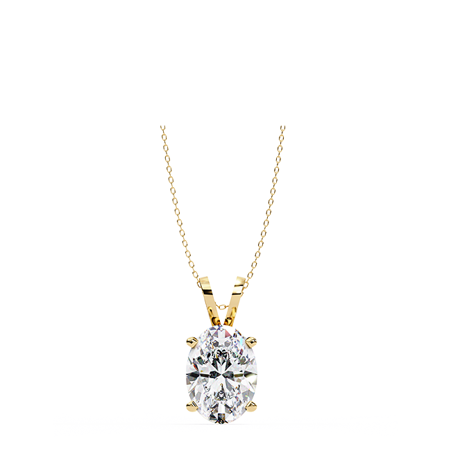 Classic Solitaire Pendant