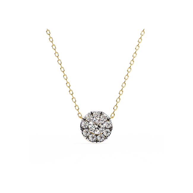 Cluster Round Pendant
