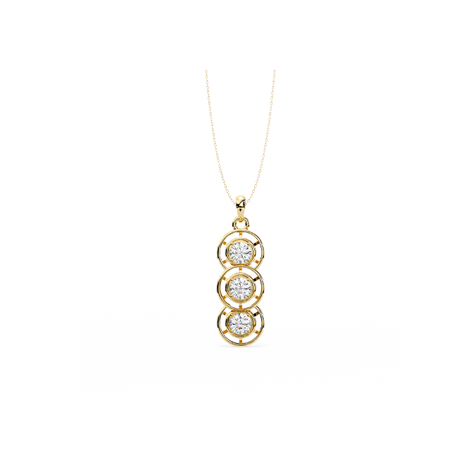 Triple Circle Pendant