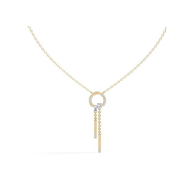 Bar & Circle Pendant