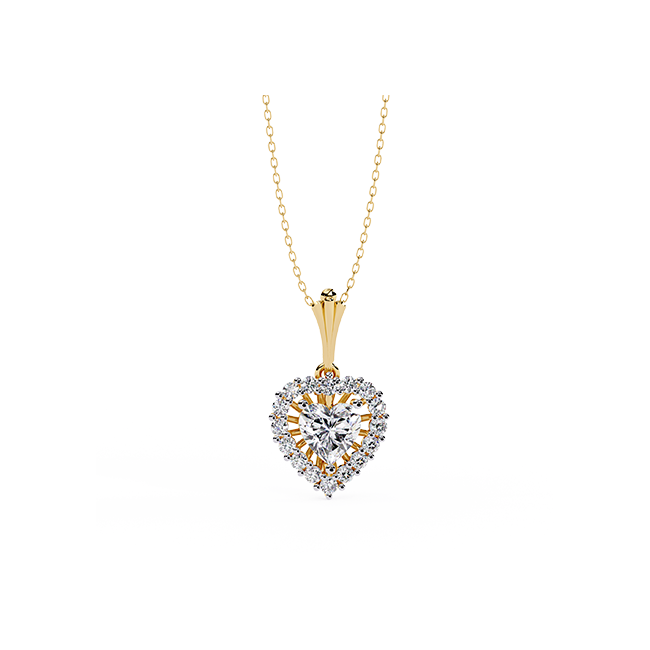 Diamond Heart Pendant