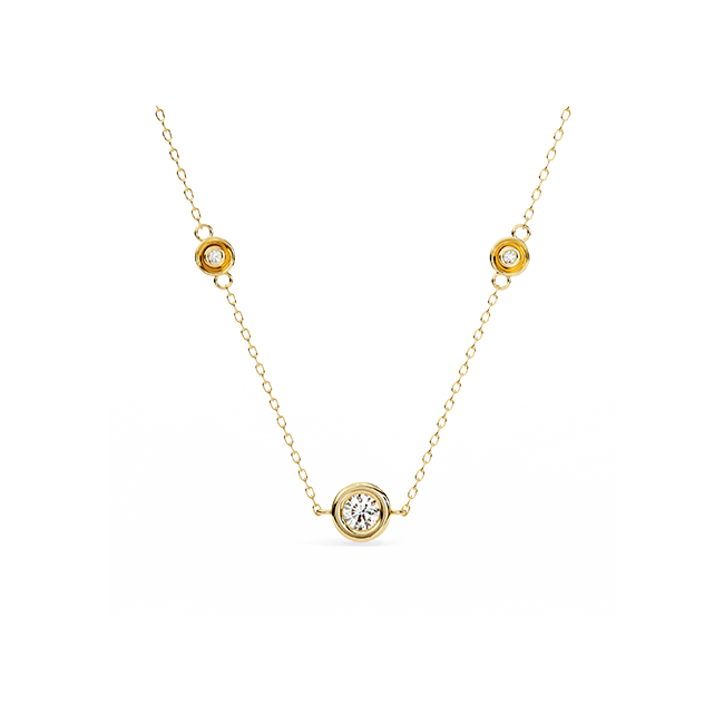 Bezel-Set Solitaire Station