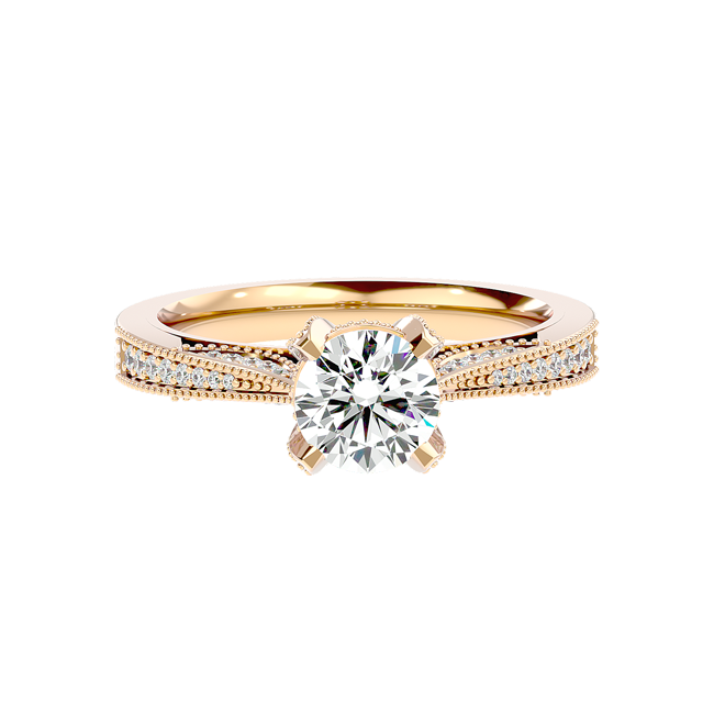 Luna Pavé Solitaire