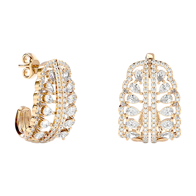 Crowned Dome Hoops