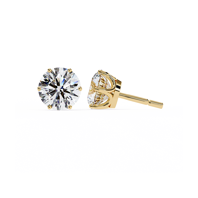  Classic Round Brilliant Studs