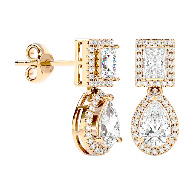 Teardrop Halo Drops