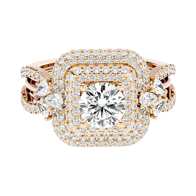 Eternity Halo Ring