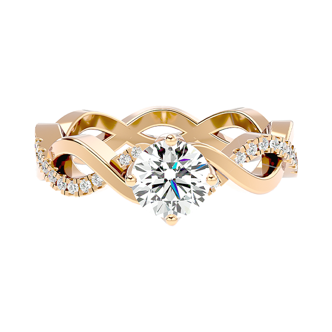 Infinity Twist Ring