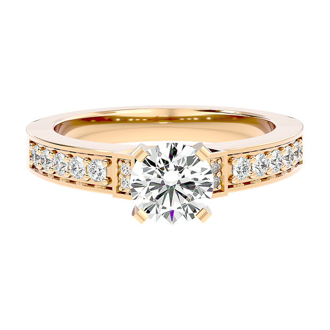 Classic Solitaire Band Ring